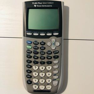 Ti-84 Titanium silver plus graphing calculator